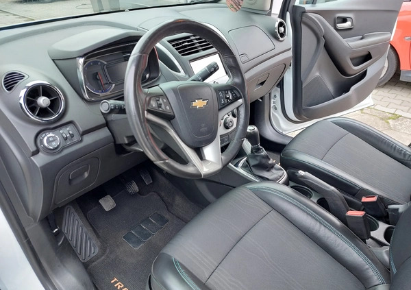 Chevrolet Trax cena 32900 przebieg: 154125, rok produkcji 2013 z Maków Podhalański małe 326